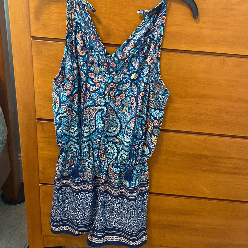 Multicolor, detailed romper